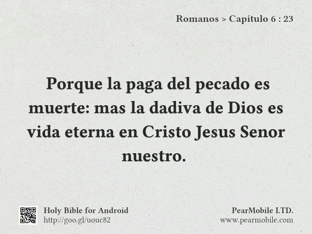 Romanos, Capítulo 6:23
